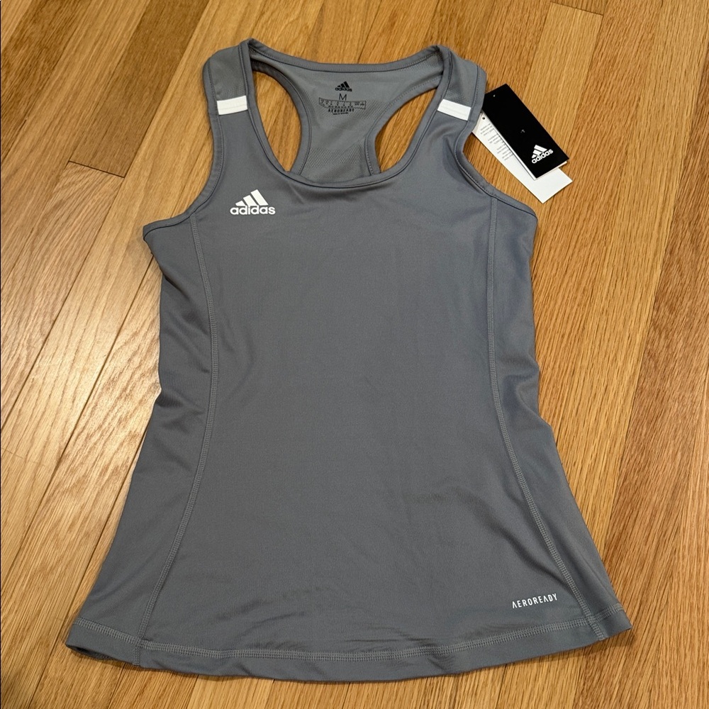 Adidas Aeroready Gray Tank Top